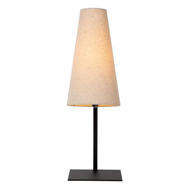 Lucide GREGORY - Tischlampe - 1xE27 - Beige - detail 2